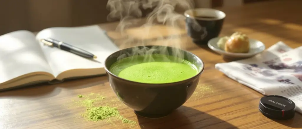 Matcha místo kávy: Proč japonští mistři pijí tuto zelenou čajovou směs a co jsem zjistil po měsíci