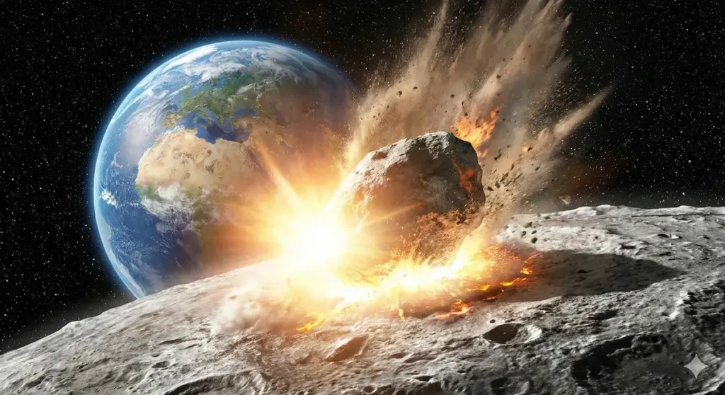 Asteroid 2024 YR4 a Měsíc: Kolize, která možná rozzáří oblohu v roce 2032