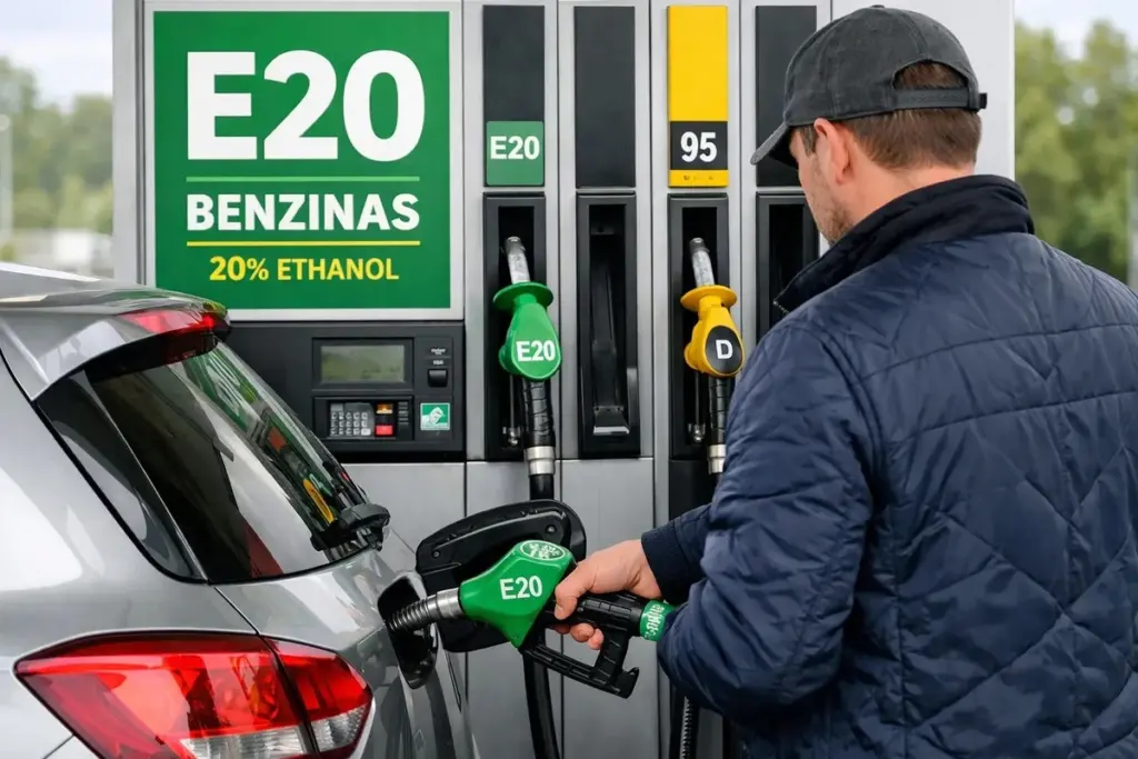 Pozor, řidiči: E20 palivo míří na čerpací stanice, může zničit váš motor – jak na to