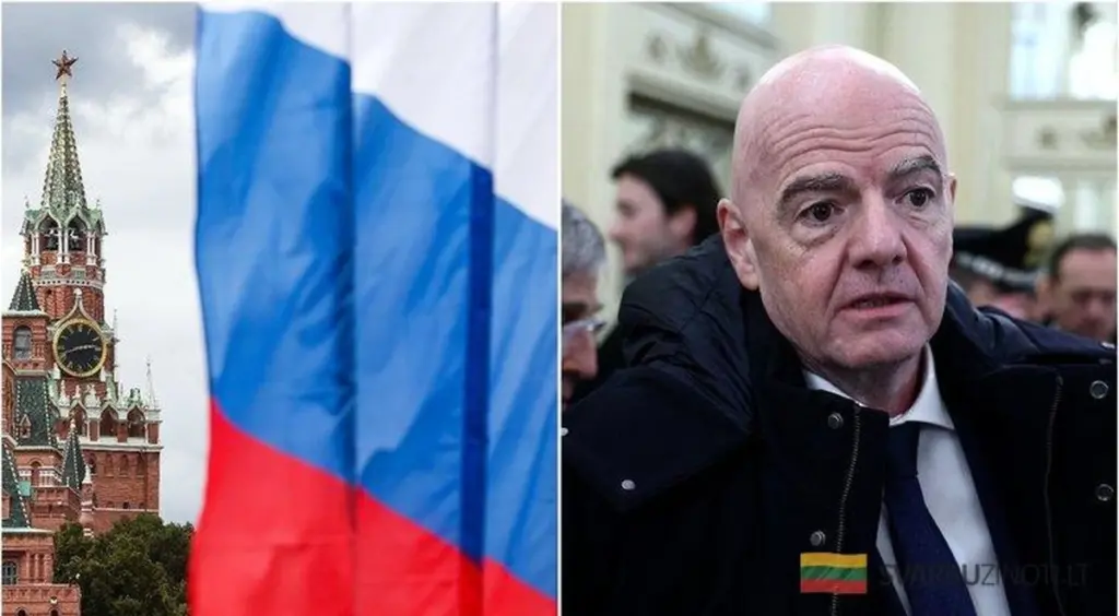 Proč by měl mít ruský fotbal šanci na návrat? Prezident FIFA má jasný názor