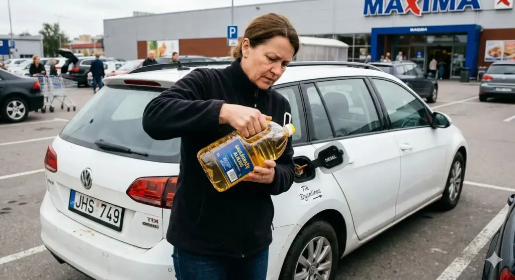 Proč se v Česku může stát realitou tankování fritovacího oleje místo nafty za 2,50 €